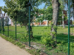 3D заборы для школы 90 метров фото в Апрелевке