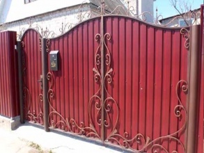 Калитка - пример 1 фото в Апрелевке